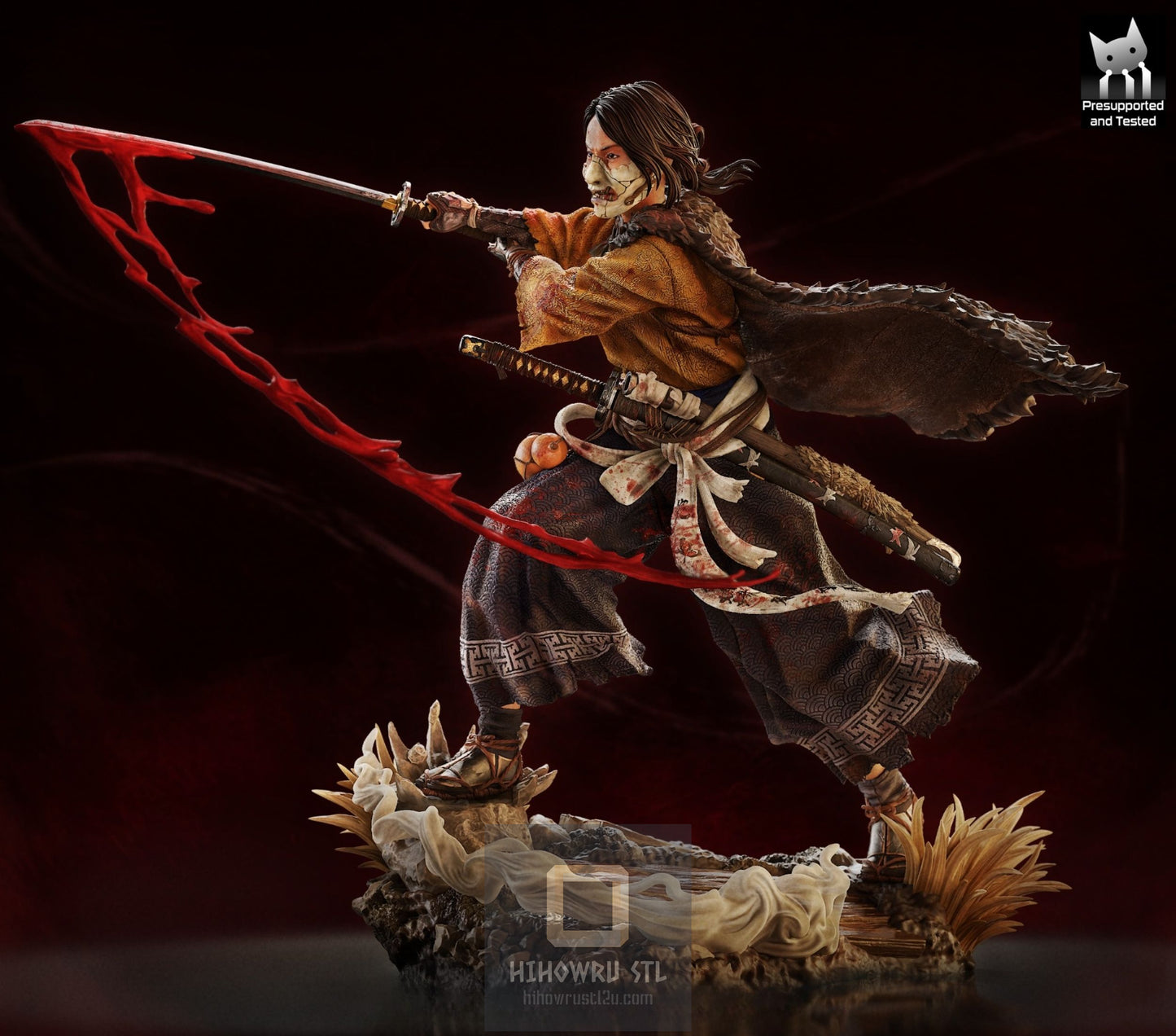 4569 Atsu - Ghost of Yotei - STL 3D Print Files