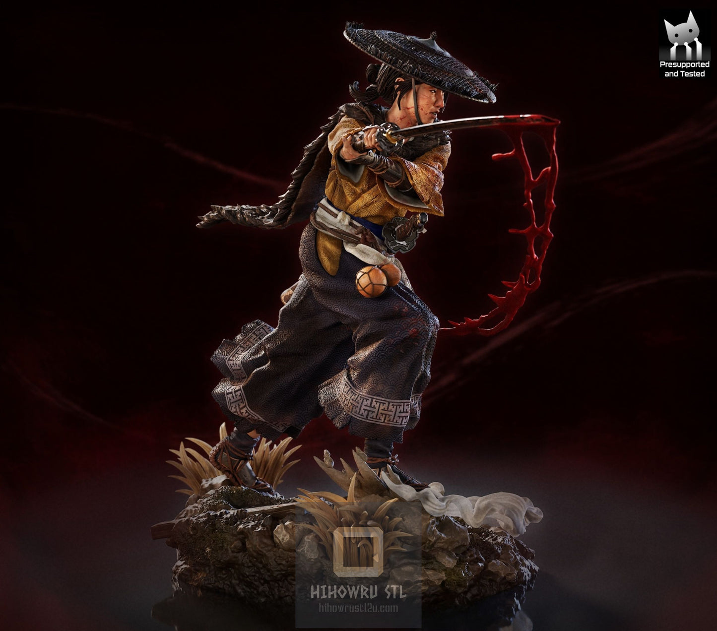 4569 Atsu - Ghost of Yotei - STL 3D Print Files