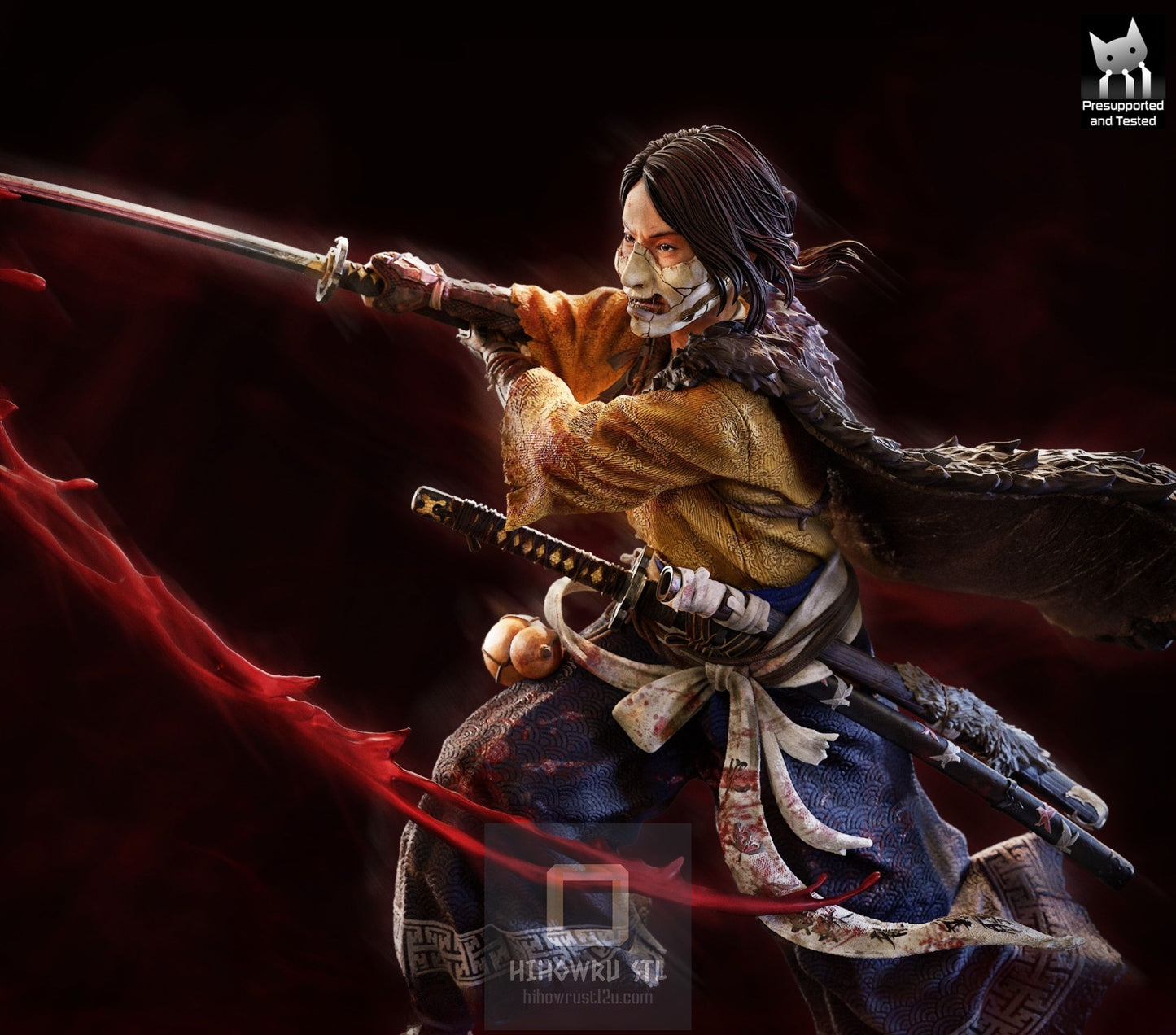 4569 Atsu - Ghost of Yotei - STL 3D Print Files