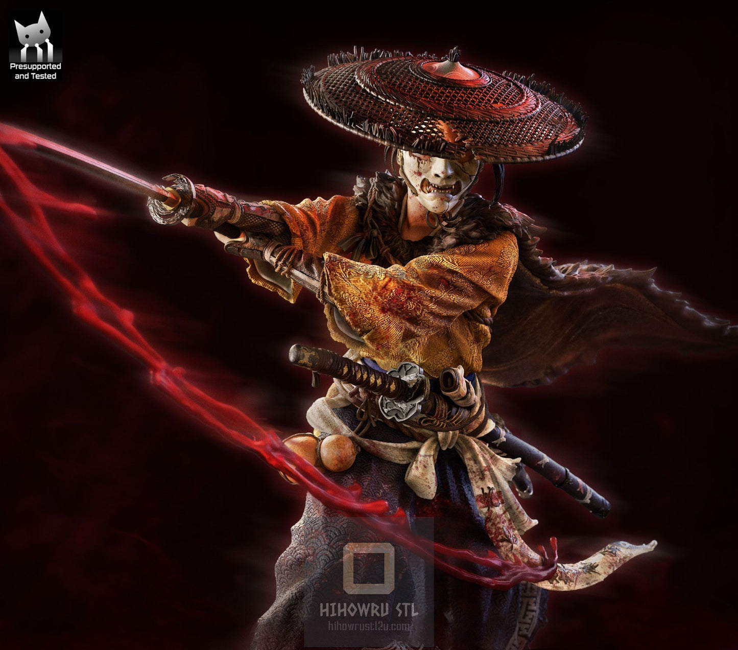 4569 Atsu - Ghost of Yotei - STL 3D Print Files