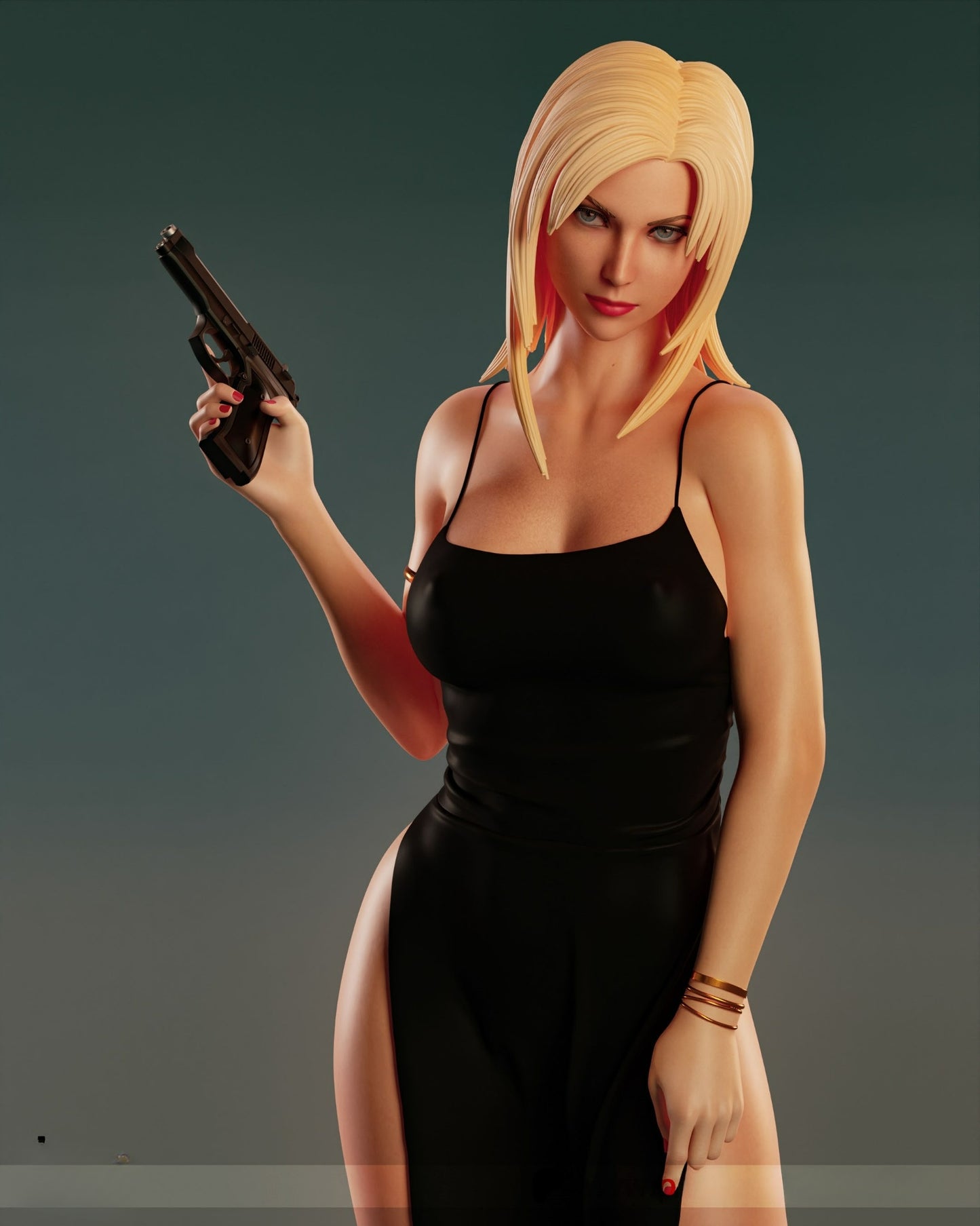 3339 Aya Brea NSFW - Parasite Eve - STL 3D Print Files