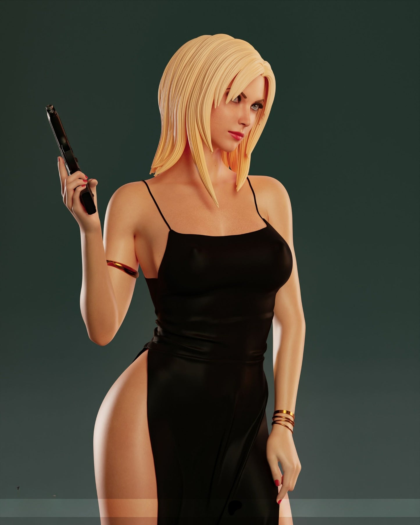 3266 Aya Brea - Parasite Eve - STL 3D Print Files