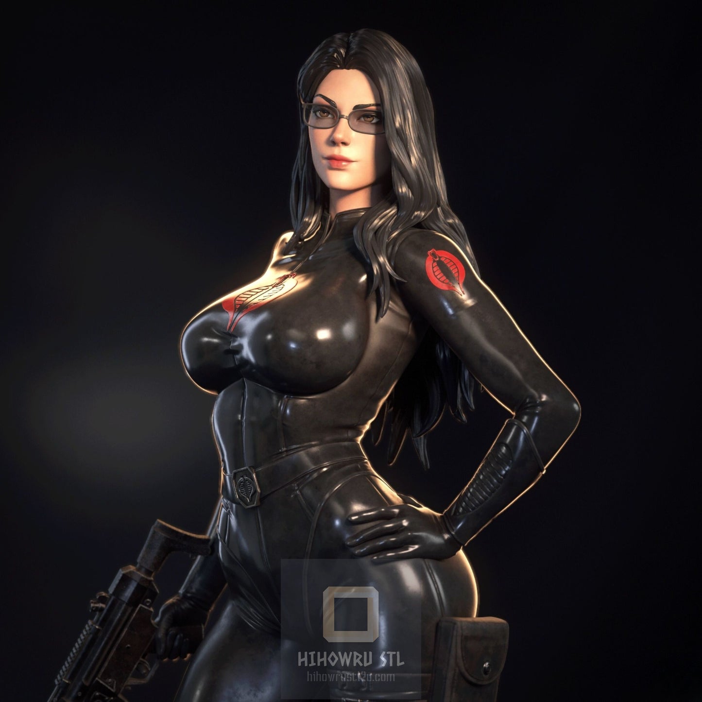 4436 Baroness NSFW - G.I. Joe - STL 3D Print Files