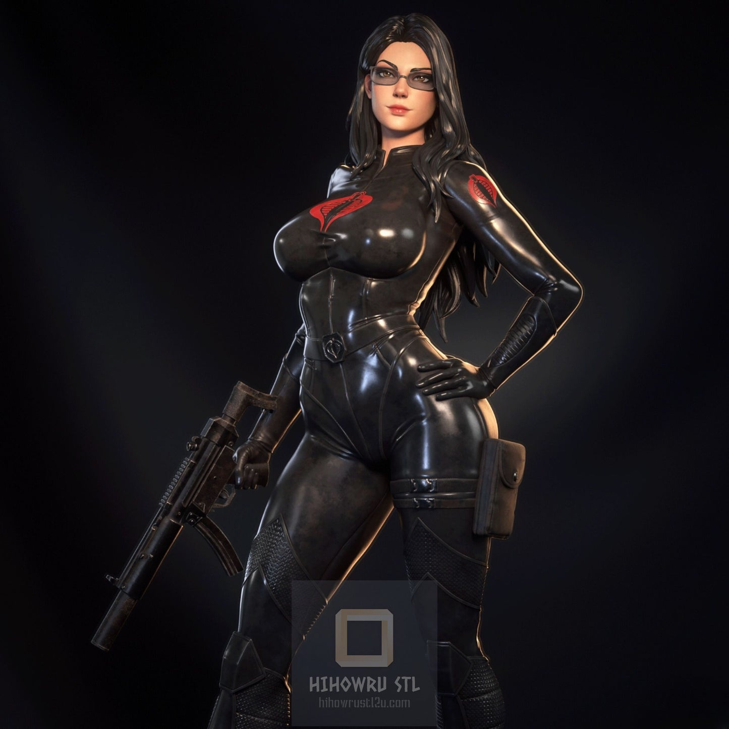 4436 Baroness NSFW - G.I. Joe - STL 3D Print Files