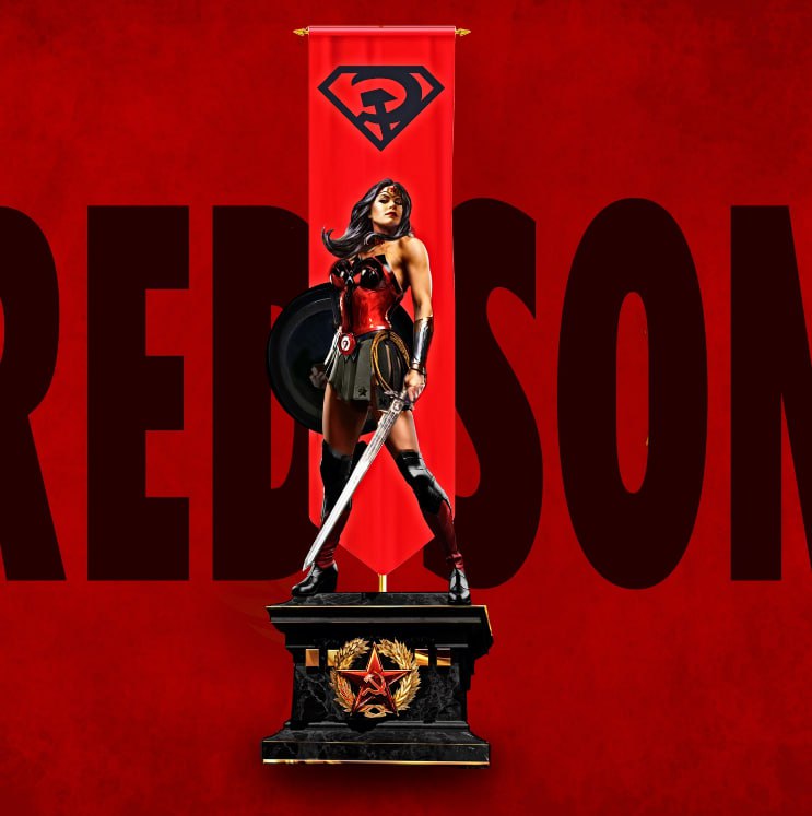 1983 Wonder Woman - Red Son - STL 3D Print Files