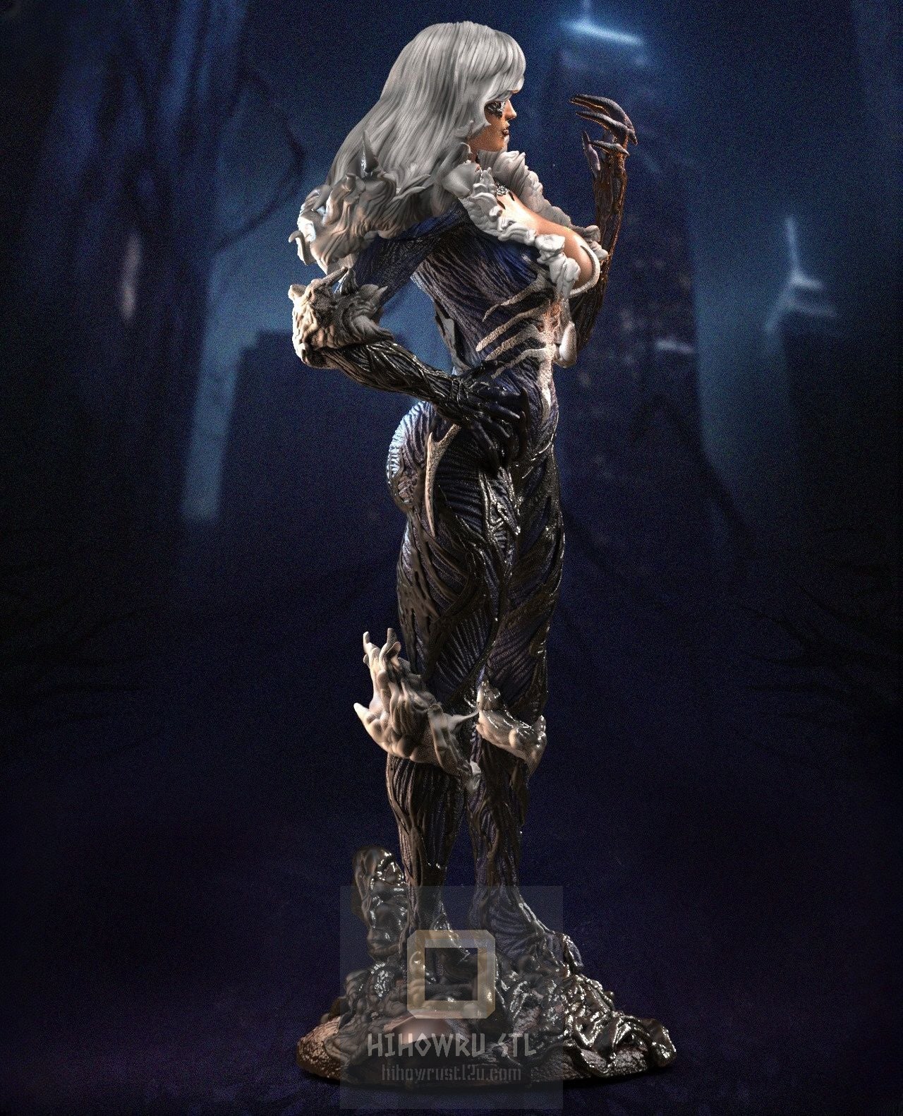 4465 Venomized Black Cat - Marvel Comics - STL 3D Print Files