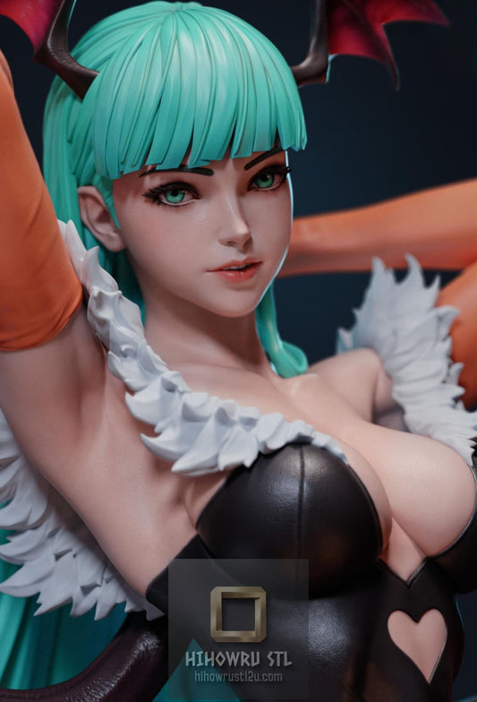 5647 Morrigan Aensland - Darkstalkers - STL 3D Print Files