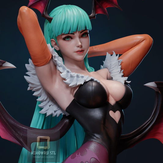 5647 Morrigan Aensland - Darkstalkers - STL 3D Print Files