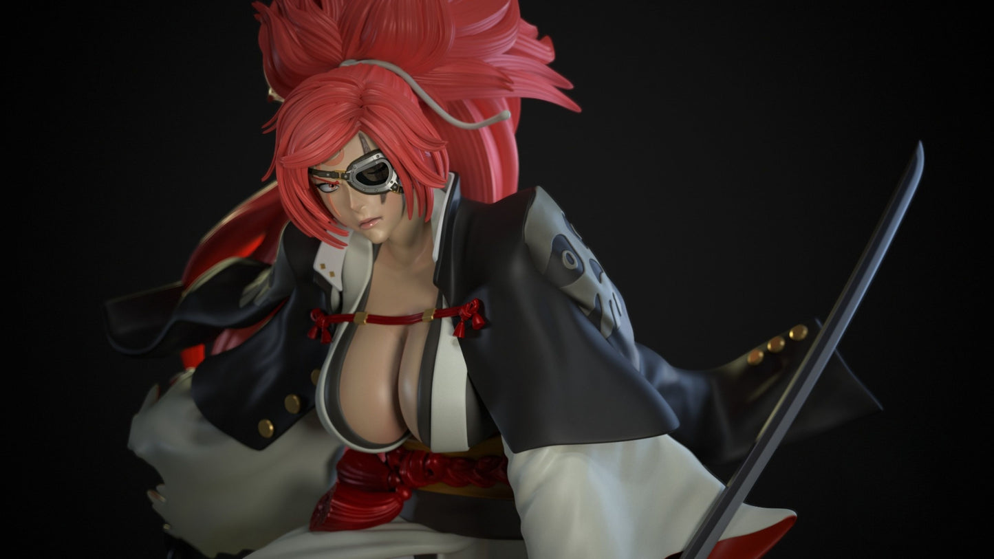 3694 Baiken - Guilty Gear - STL 3D Print Files