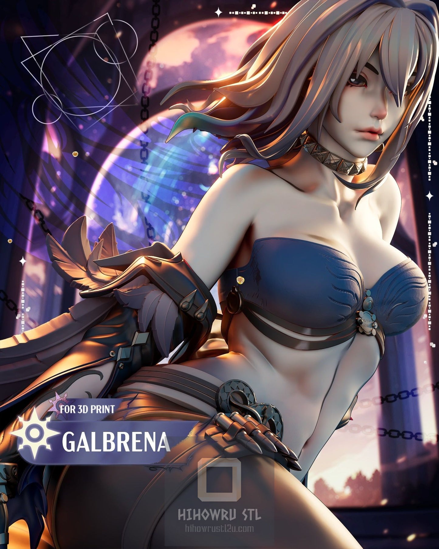 4913 Galbrena - Wuthering Waves - STL 3D Print Files
