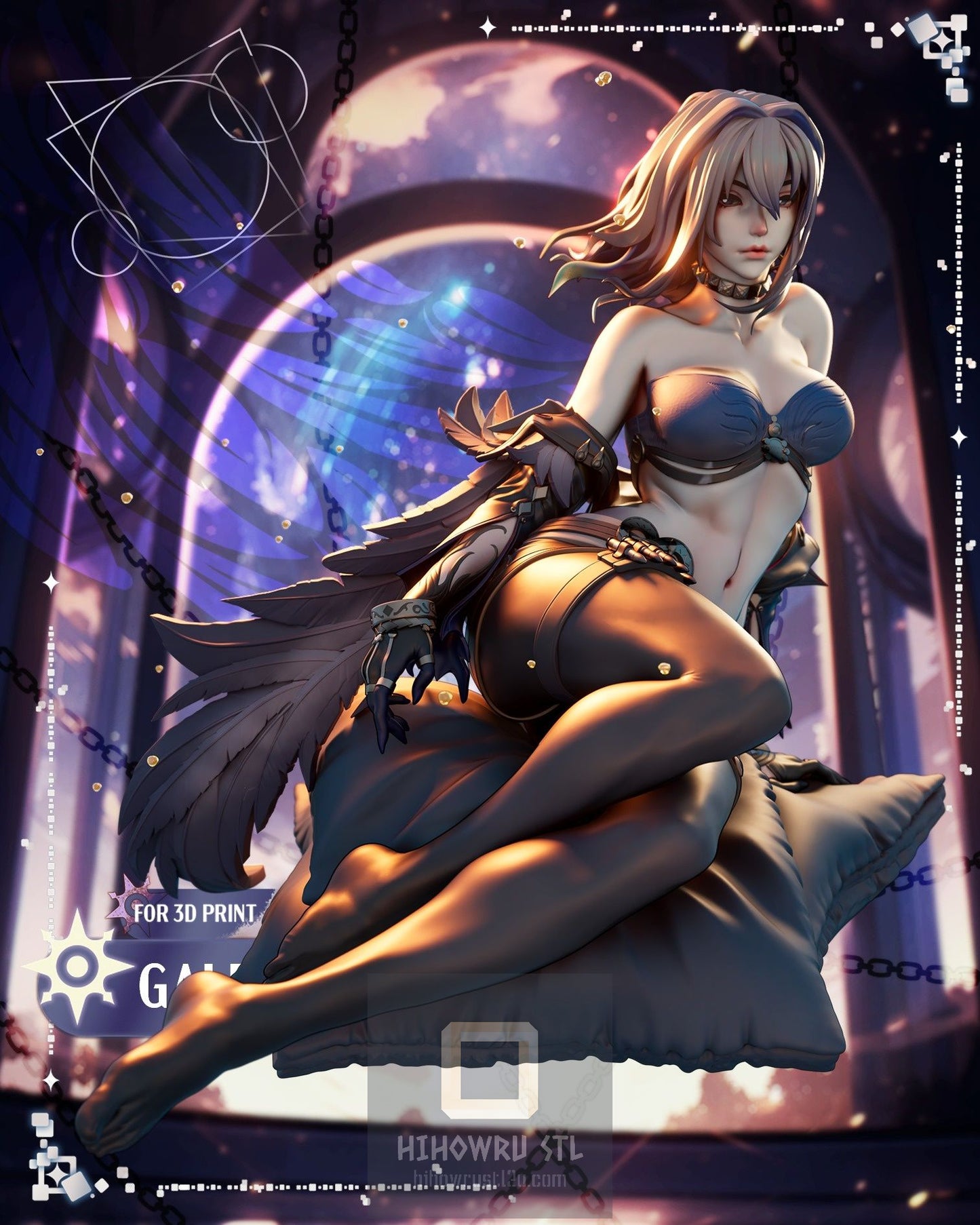 4913 Galbrena - Wuthering Waves - STL 3D Print Files