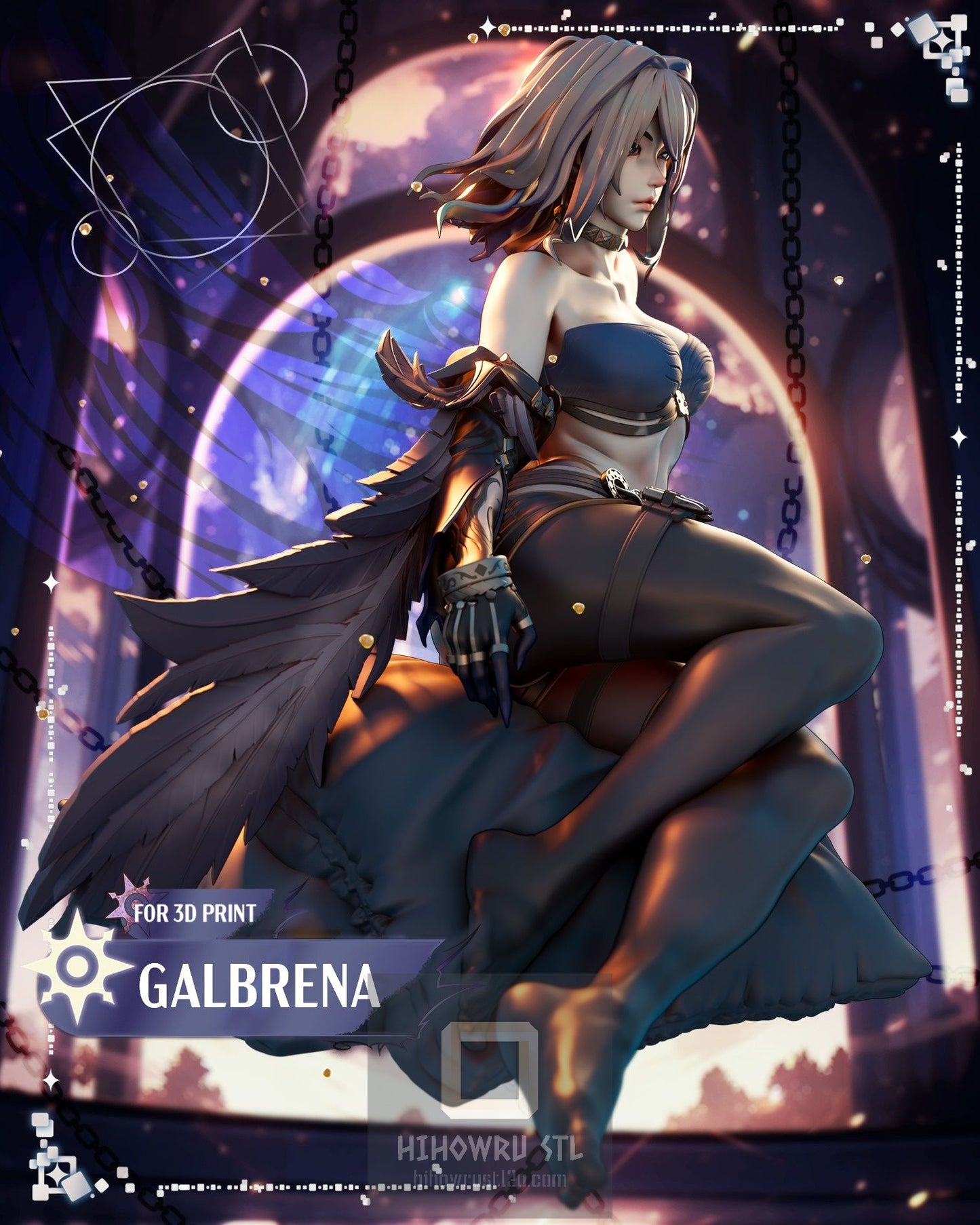 4913 Galbrena - Wuthering Waves - STL 3D Print Files