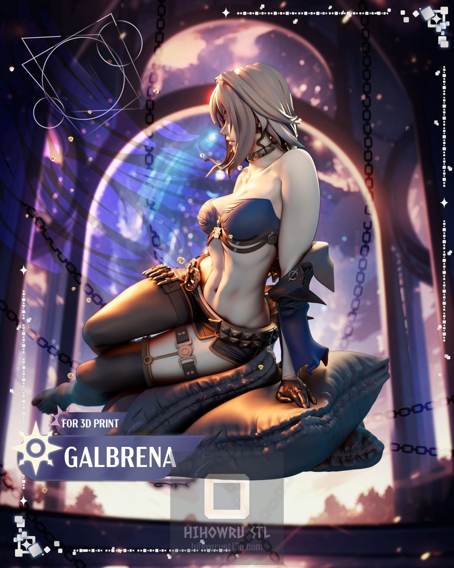 4913 Galbrena - Wuthering Waves - STL 3D Print Files