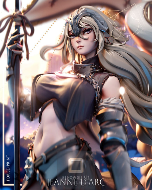 4857 Jeanne d'Arc - Fate/Grand Order - STL 3D Print Files