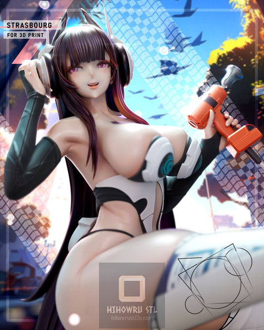 4318 Strasbourg - Azur Lane - STL 3D Print Files