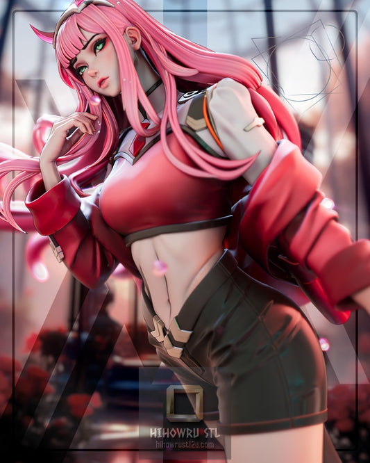5299 Zero Two - DARLING in the FRANXX - STL 3D Print Files
