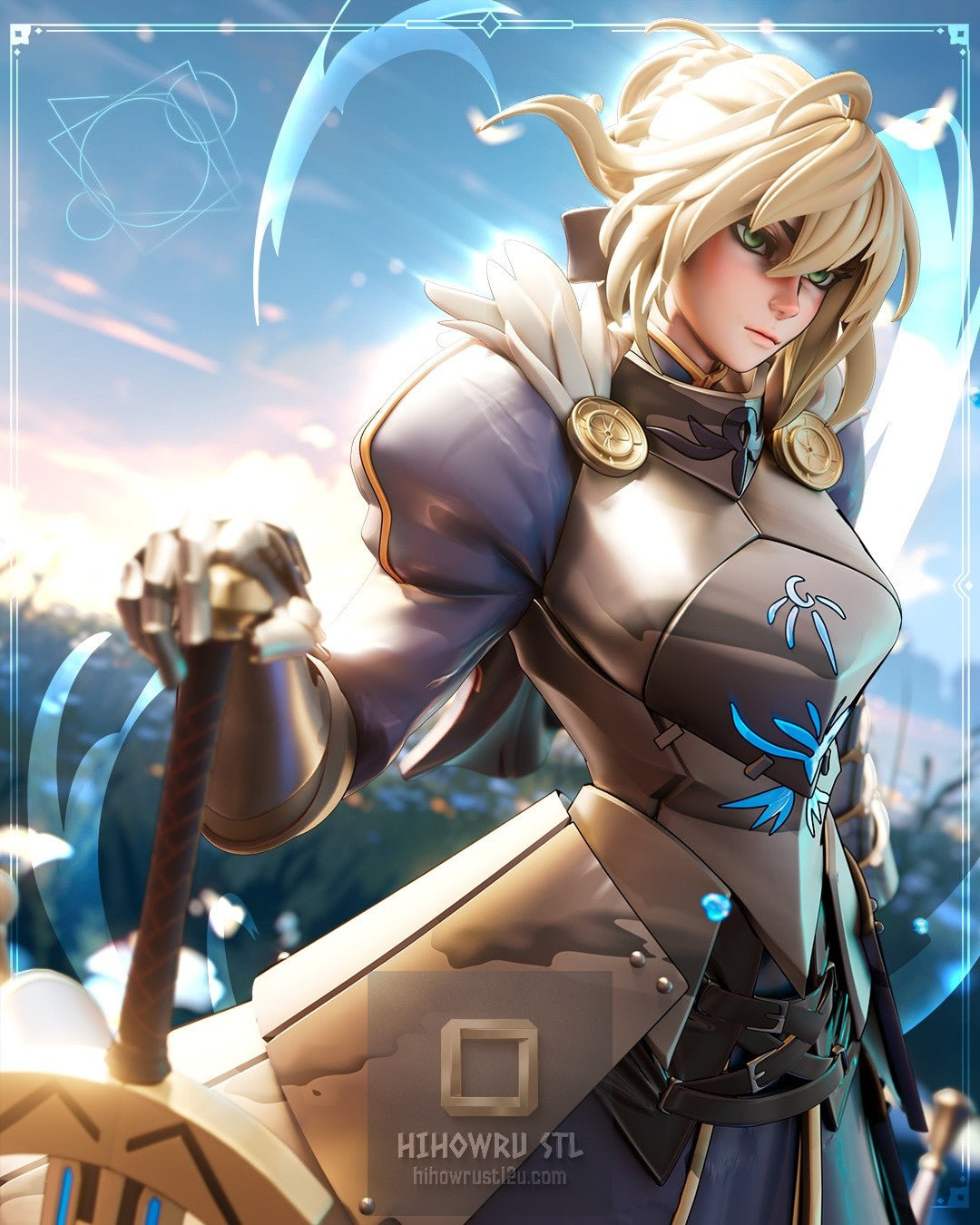 5008 Saber - Fate/stay night - STL 3D Print Files