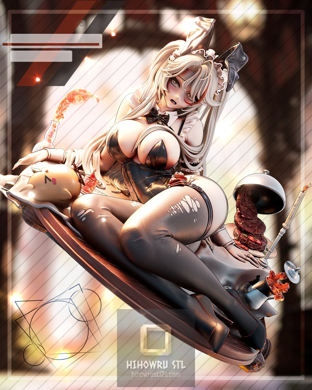 5423 Prinz Eugen NSFW - Azur Lane - STL 3D Print Files