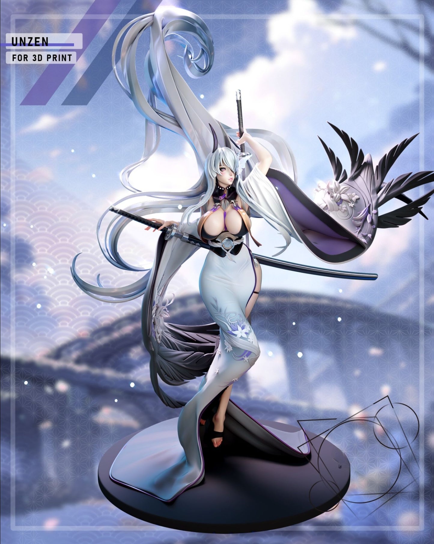 4248 Unzen NSFW - Azur Lane - STL 3D Print Files
