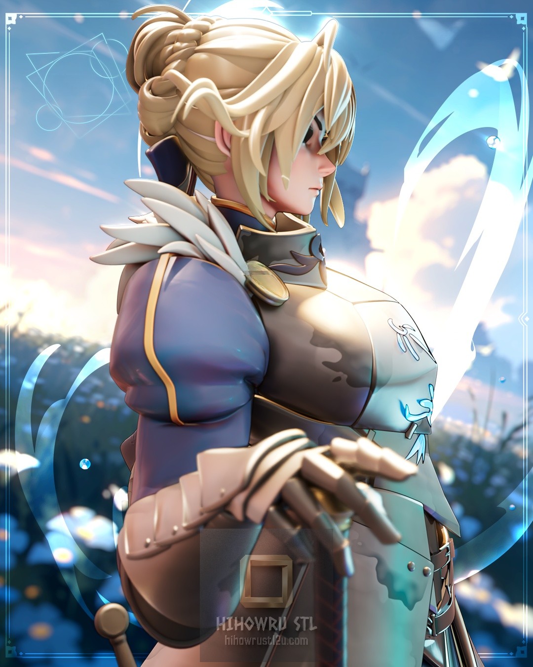 5008 Saber - Fate/stay night - STL 3D Print Files