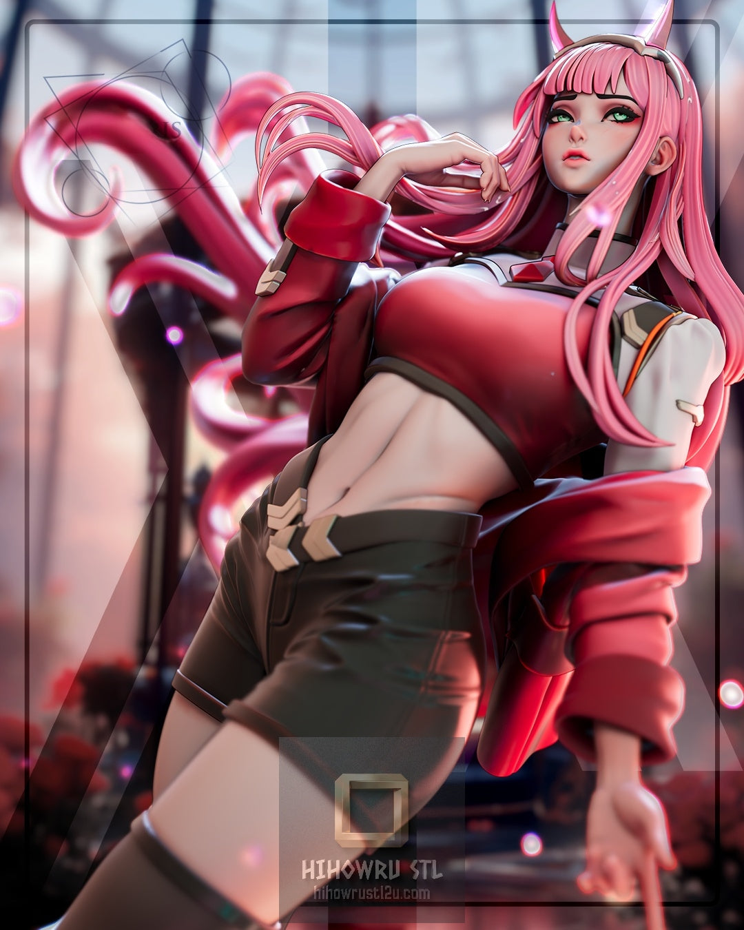 5299 Zero Two - DARLING in the FRANXX - STL 3D Print Files