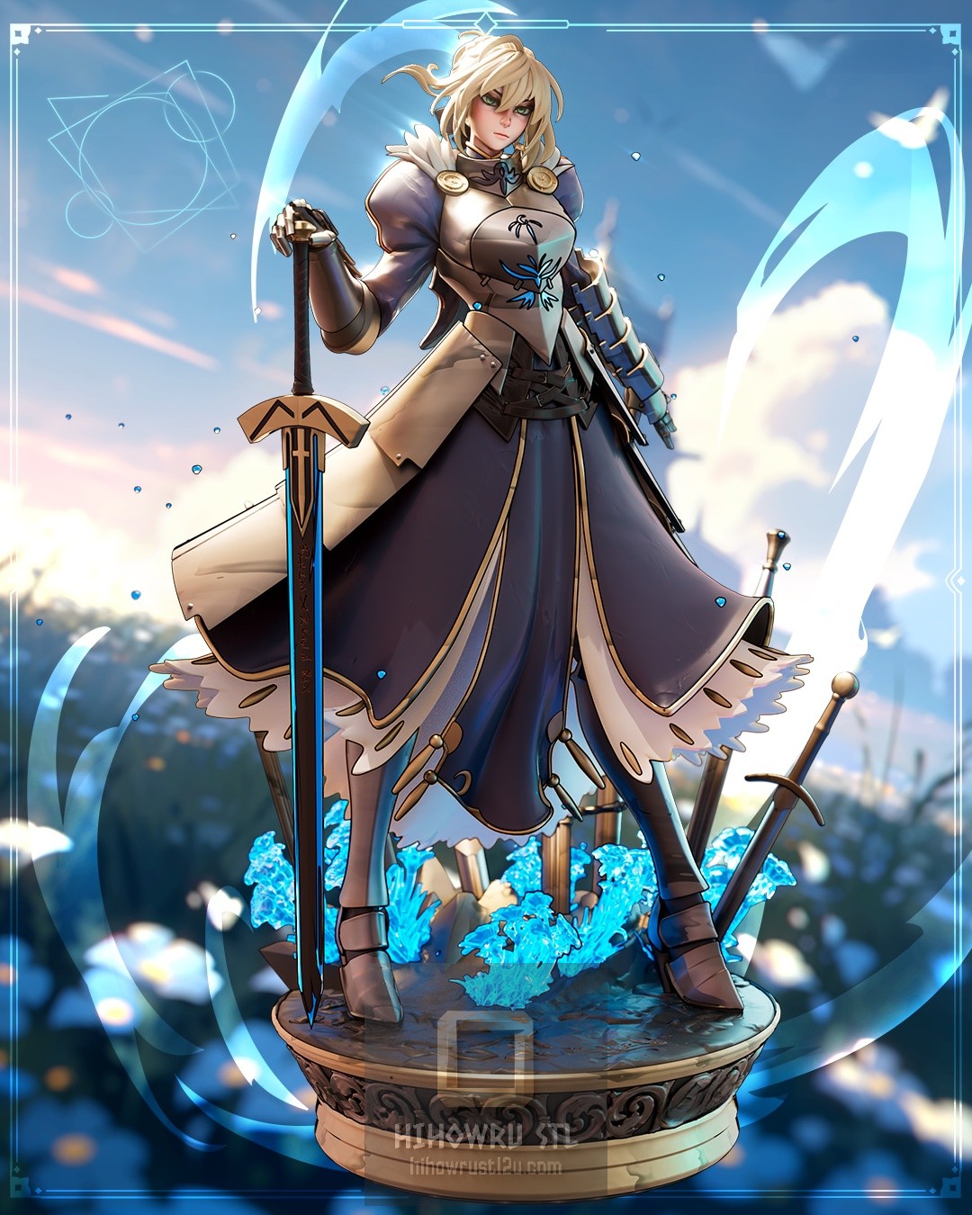 5008 Saber - Fate/stay night - STL 3D Print Files