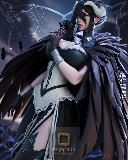 5370 Albedo NSFW - Overlord - STL 3D Print Files