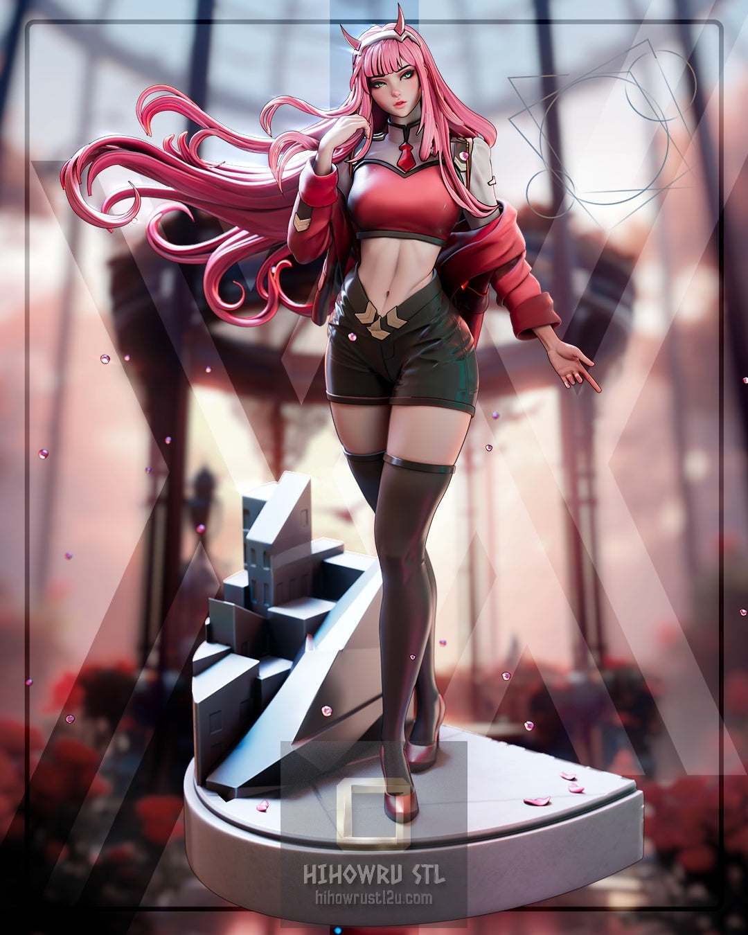5299 Zero Two - DARLING in the FRANXX - STL 3D Print Files