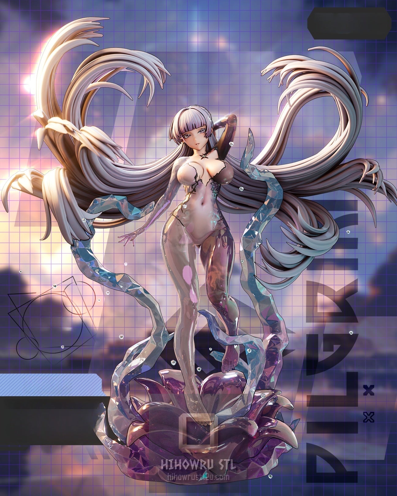 5148 Nayuta NSFW - Nikke Goddess of Victory - STL 3D Print Files