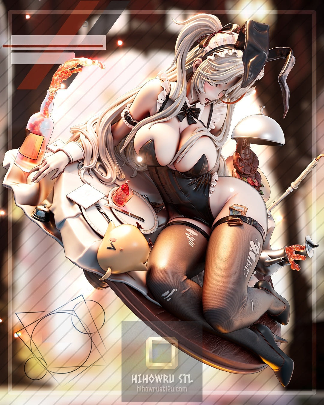 5423 Prinz Eugen NSFW - Azur Lane - STL 3D Print Files