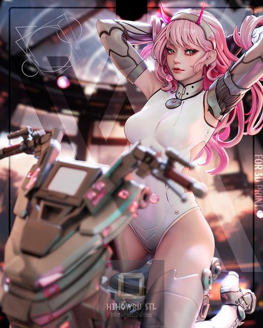 5378 Zero Two - DARLING in the FRANXX - STL 3D Print Files