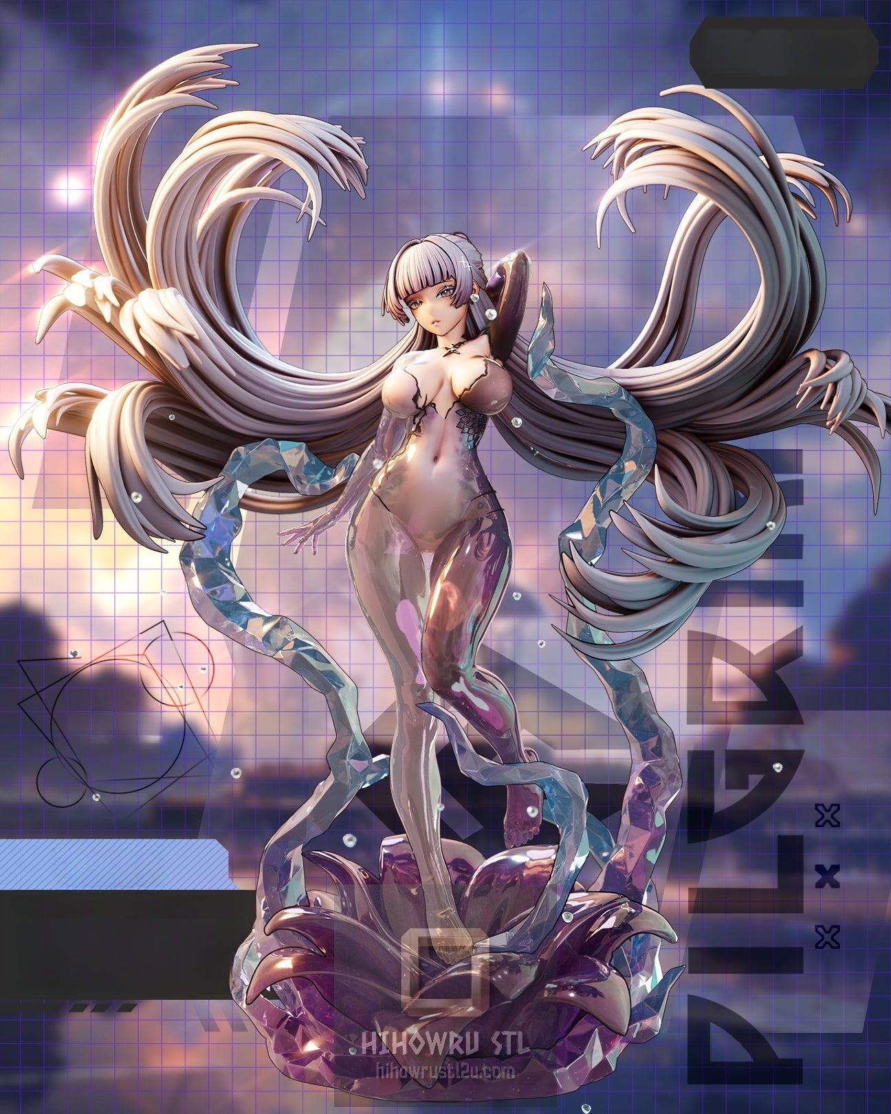 5148 Nayuta NSFW - Nikke Goddess of Victory - STL 3D Print Files