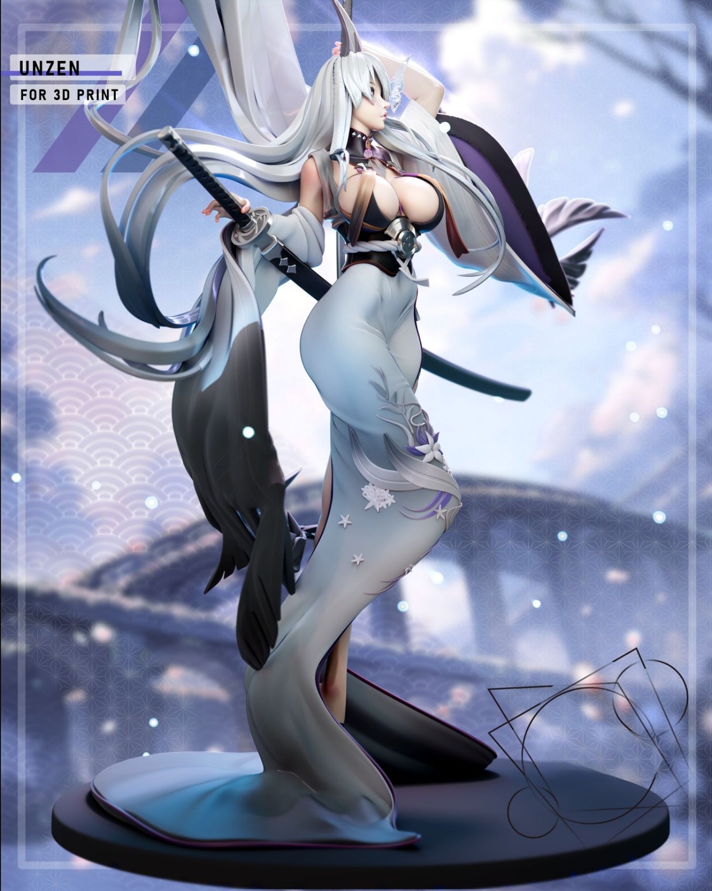 4248 Unzen NSFW - Azur Lane - STL 3D Print Files