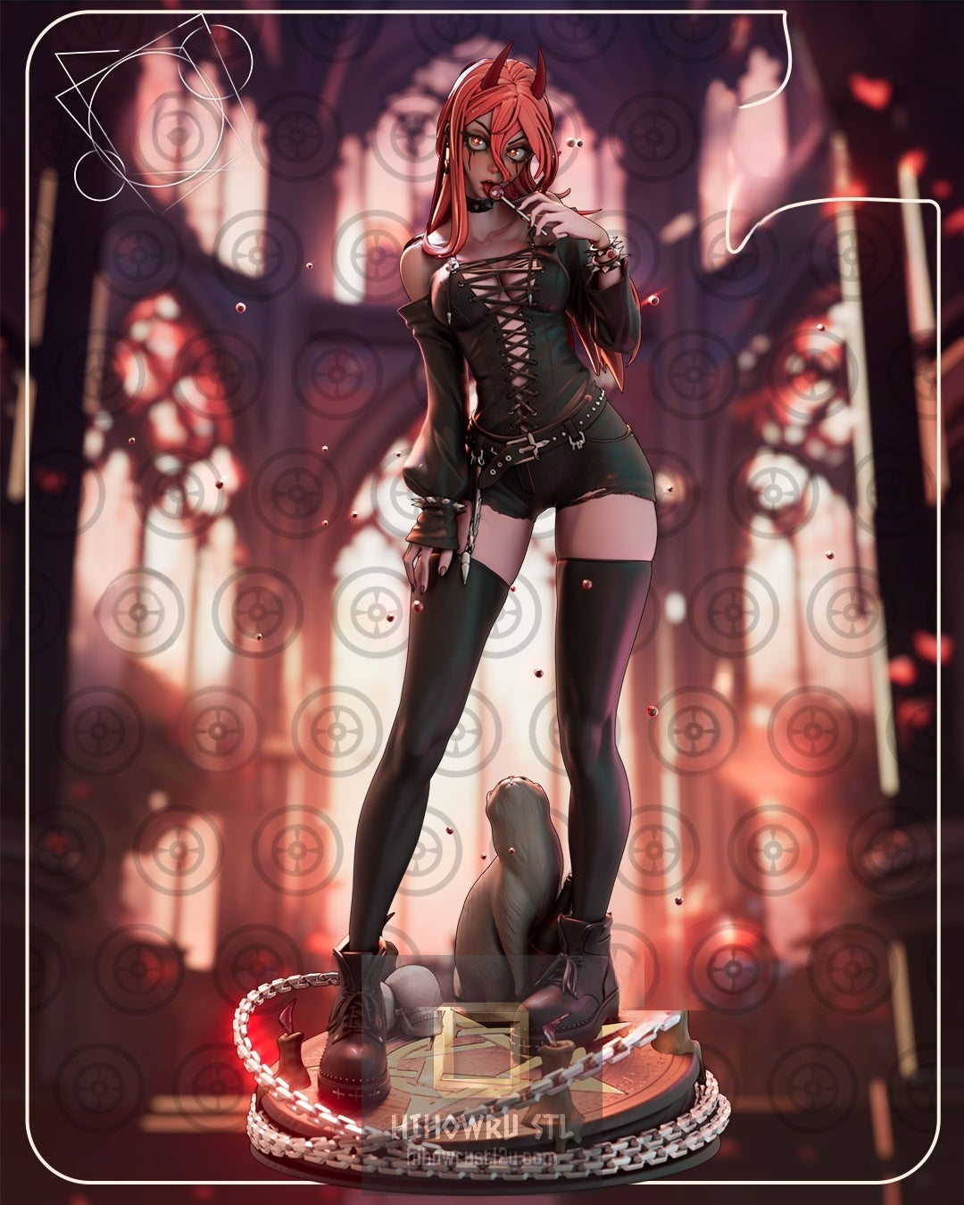 5298 Power NSFW - Chainsaw Man - STL 3D Print Files