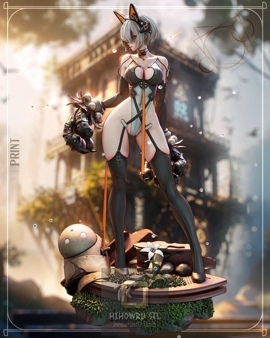 5337 2B NSFW - NIER AUTOMATA - STL 3D Print Files