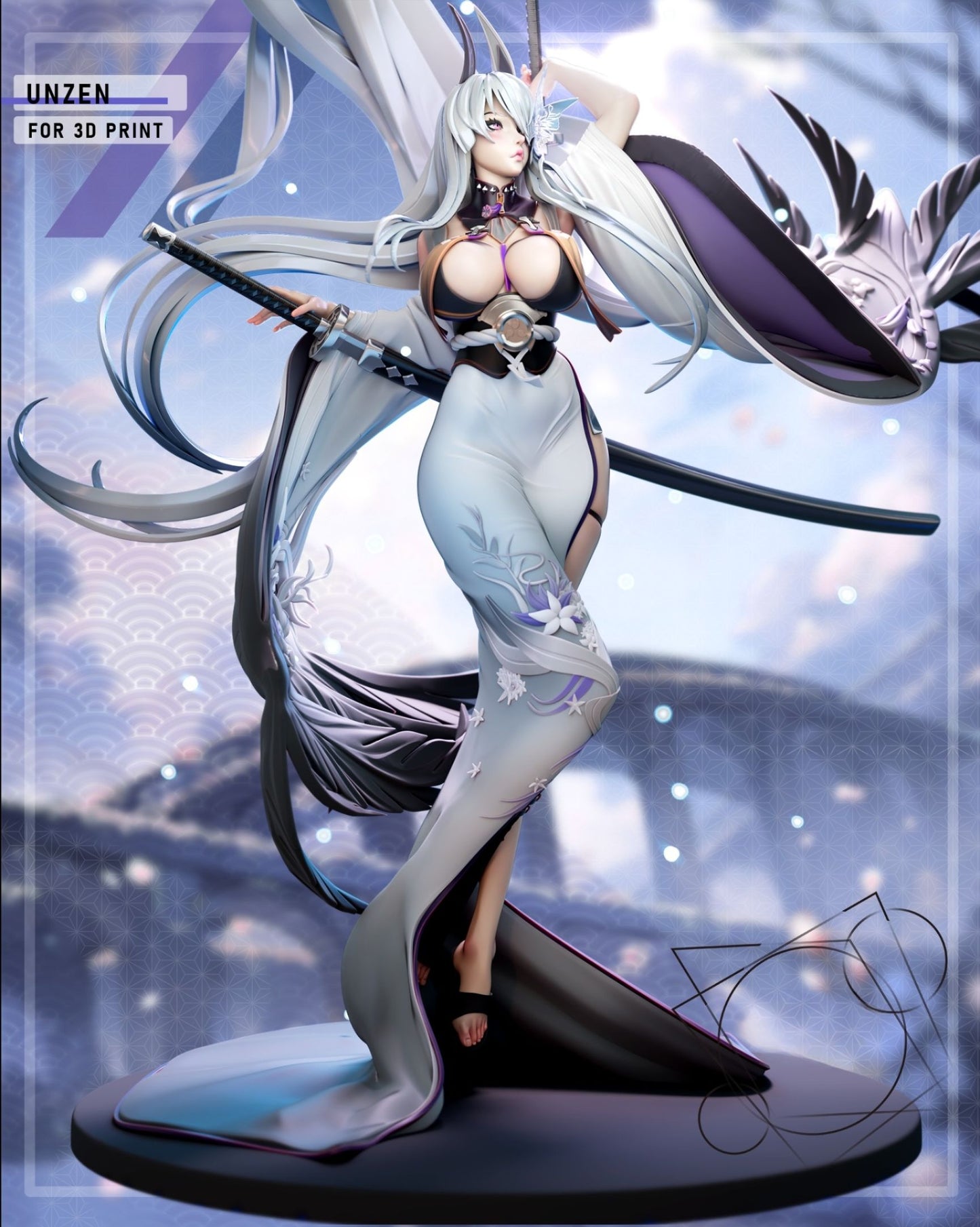 4248 Unzen NSFW - Azur Lane - STL 3D Print Files