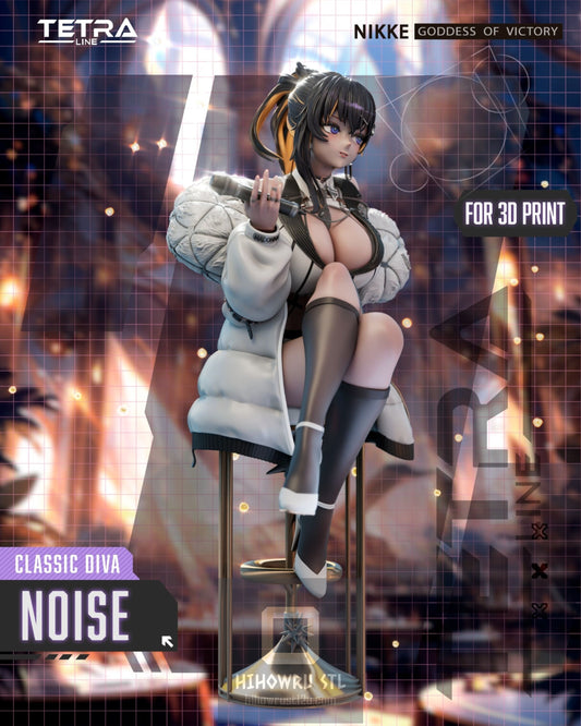 4573 Noise - Nikke Goddess of Victory - STL 3D Print Files