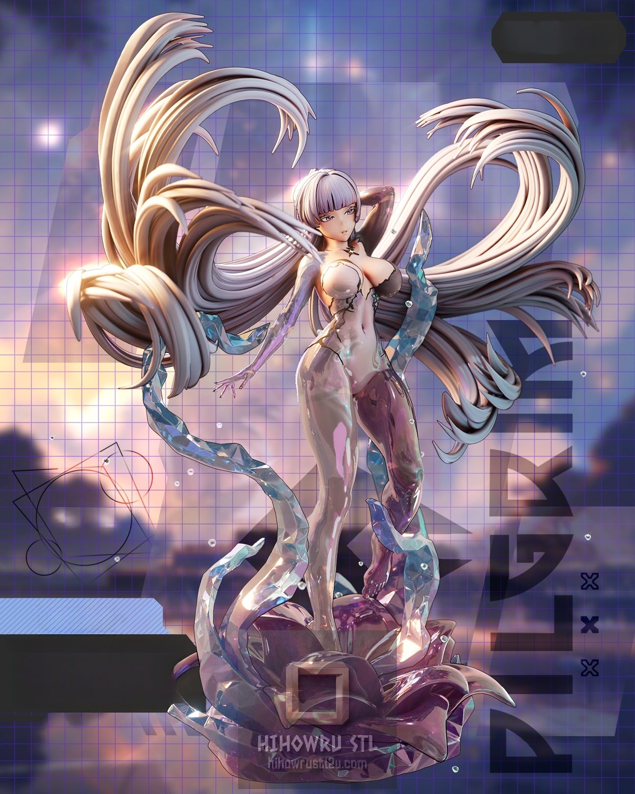 5148 Nayuta NSFW - Nikke Goddess of Victory - STL 3D Print Files