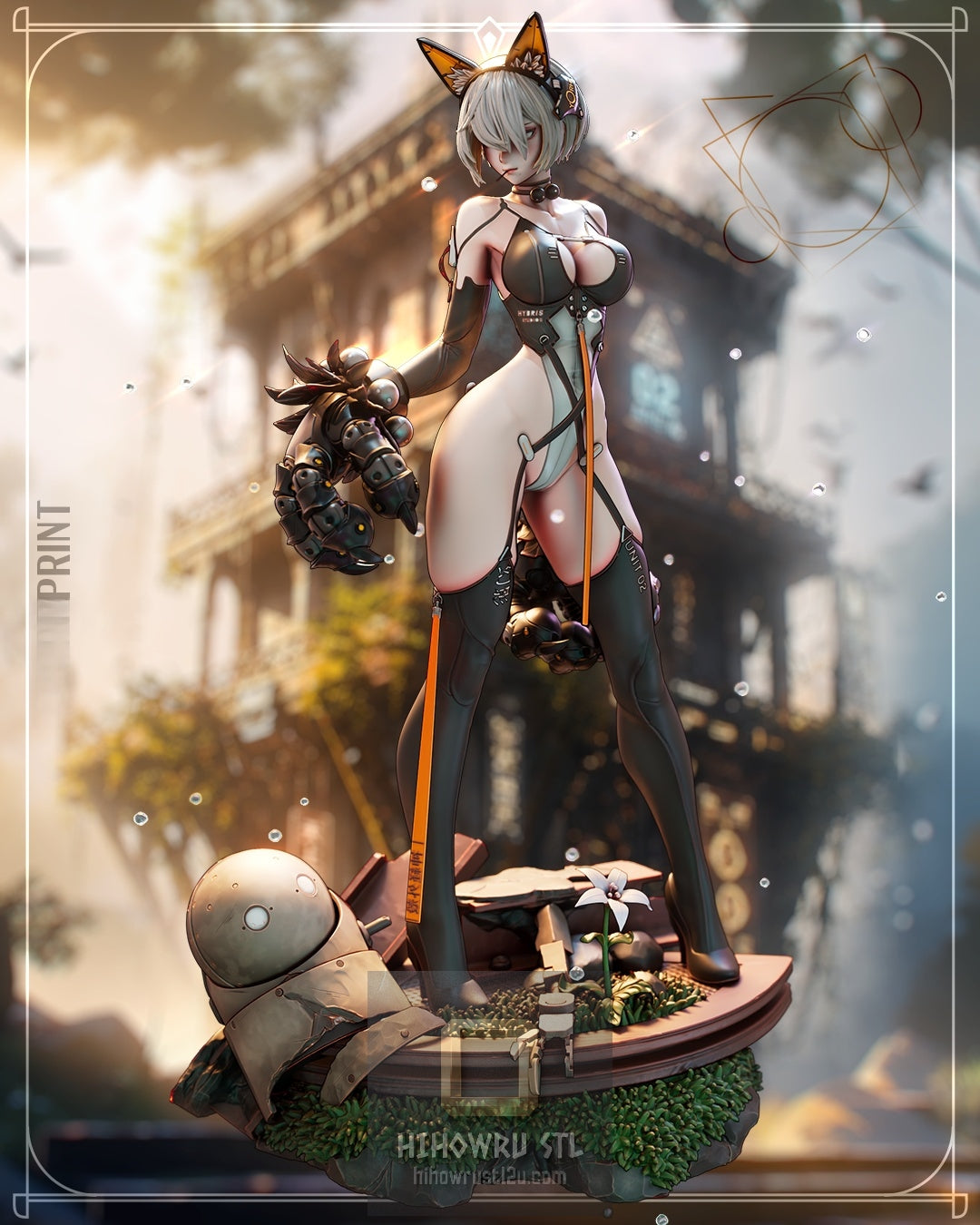5337 2B NSFW - NIER AUTOMATA - STL 3D Print Files
