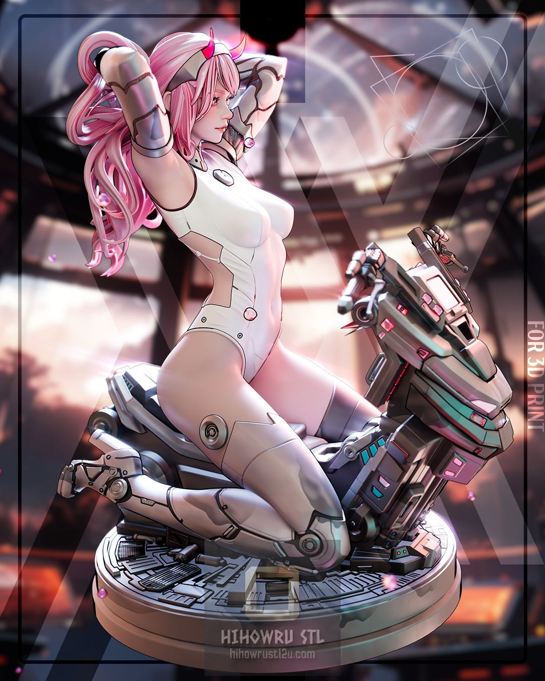 5378 Zero Two - DARLING in the FRANXX - STL 3D Print Files