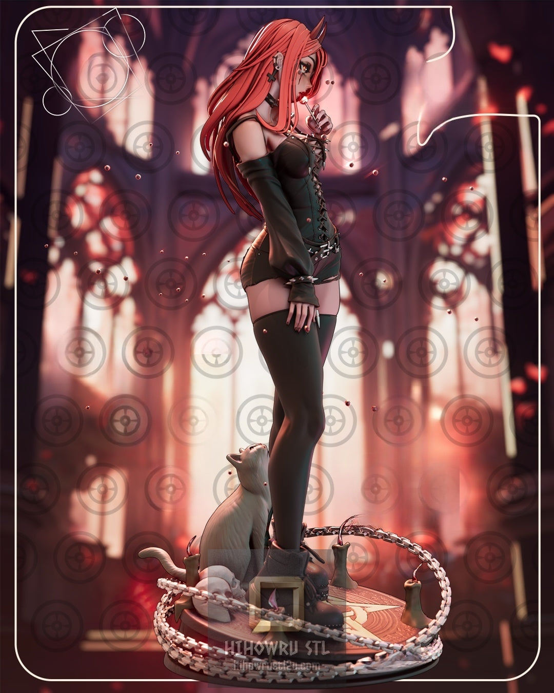 5298 Power NSFW - Chainsaw Man - STL 3D Print Files