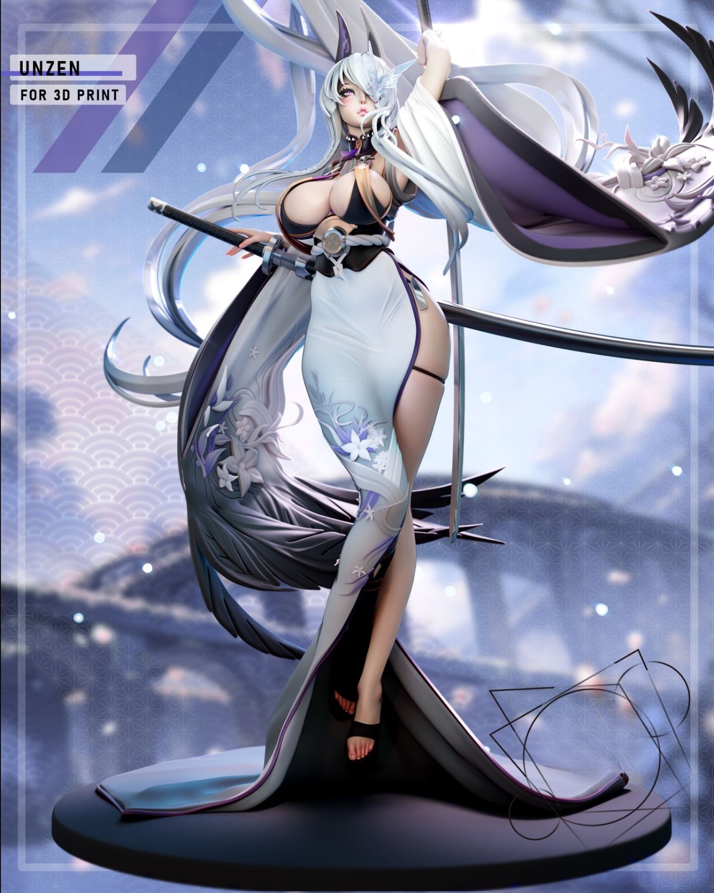 4248 Unzen NSFW - Azur Lane - STL 3D Print Files