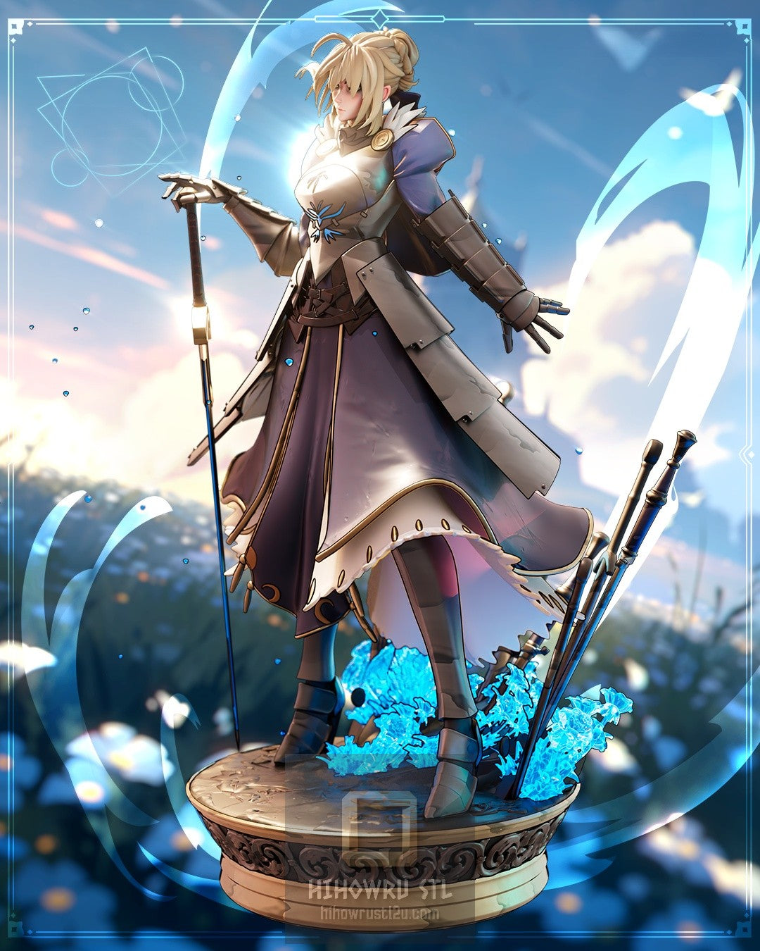 5008 Saber - Fate/stay night - STL 3D Print Files