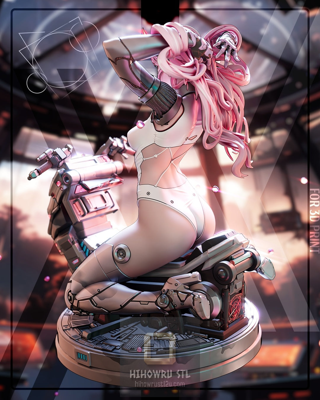 5378 Zero Two - DARLING in the FRANXX - STL 3D Print Files