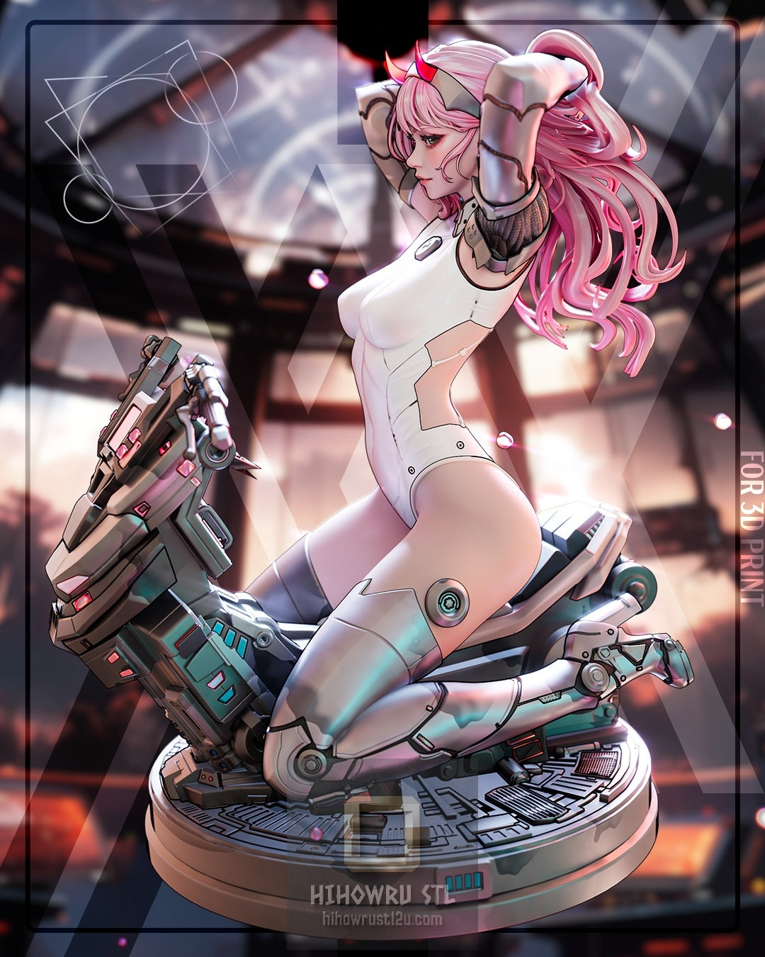 5378 Zero Two - DARLING in the FRANXX - STL 3D Print Files