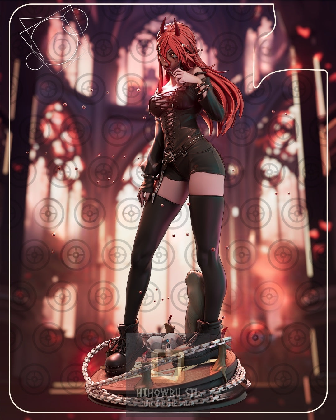 5298 Power NSFW - Chainsaw Man - STL 3D Print Files