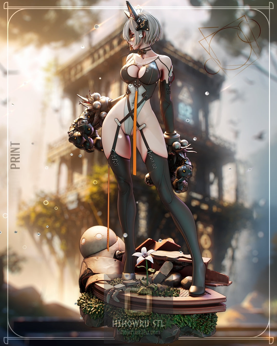 5337 2B NSFW - NIER AUTOMATA - STL 3D Print Files