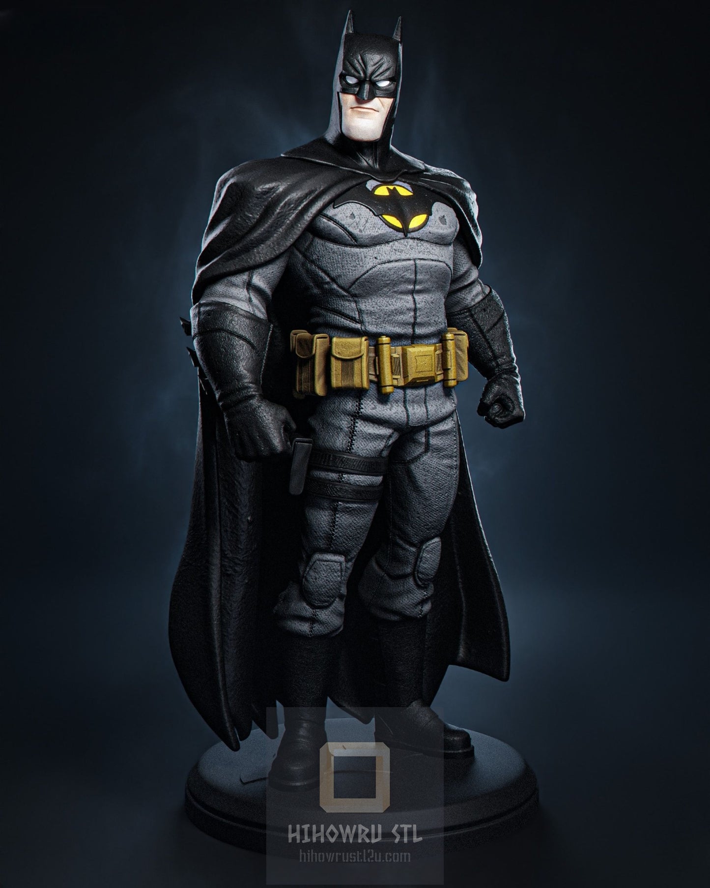 4452 Batman Toon - DC Comics - STL 3D Print Files