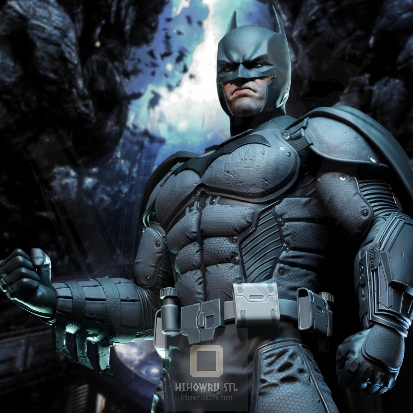 4837 Batman - Arkham Origins - STL 3D Print Files