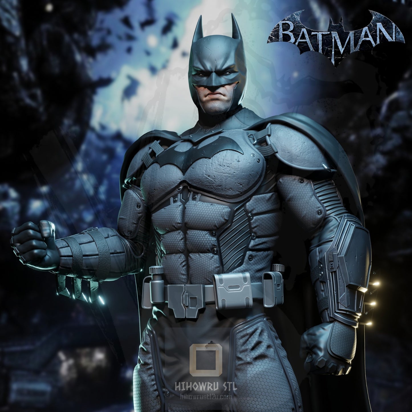 4837 Batman - Arkham Origins - STL 3D Print Files